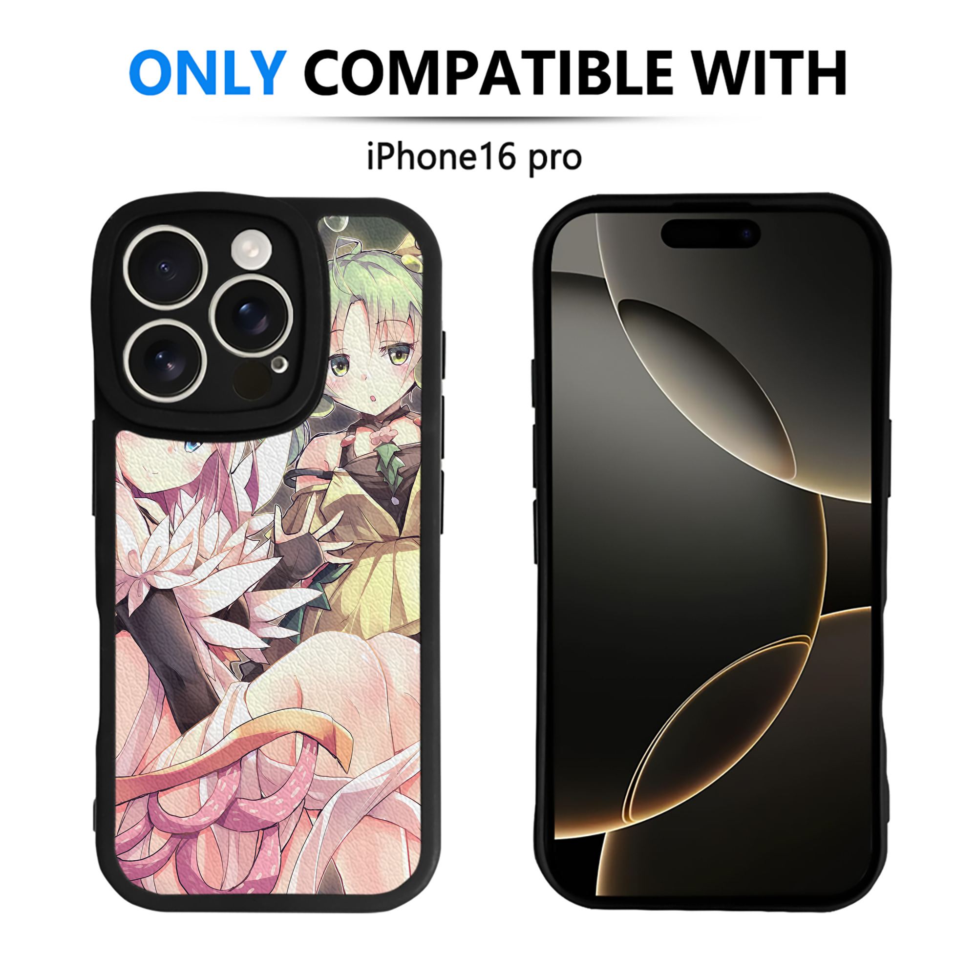 （画像用） 遊☆戯☆王 Yu-Gi-Oh! 【iPhone 16シリーズ対応】シリコンスマホケース（レザー調） 材質：シリコン